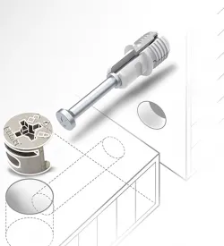 Minifix 13Mm X 8Mm Nikel Bağlantı Elemanı