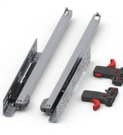 Smart Slide Kısmi Açılım 40Cm Frenli Çekmece Rayı, Tamdem Çekmece Rayı